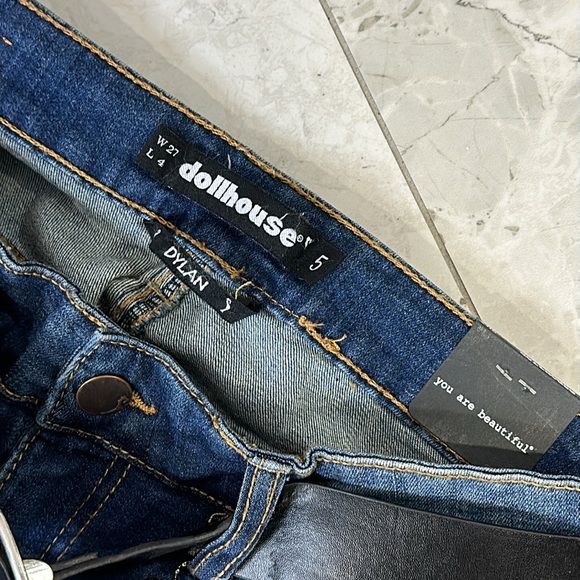 Dollhouse Juniors  Denim Shorts Blue - Picture 7 of 7